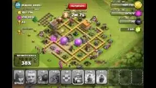 clash of clans rache | 123'000 gold 191'000 elexier + 43 trophies 3* | Rui - kings