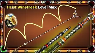 Vault Breaking Cue Level 1 To Level Max 🙀 Heist Win Streak 9 ball 37 Ring 8 ball pool- Kamran8bpyt