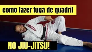 Como fazer fuga de quadril I aquecimento jiu-jitsu