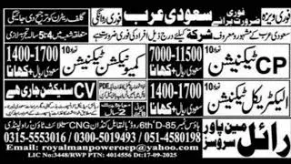 Gulf Return given perference apply for Saudia Arabian visa offered by Saudian Company