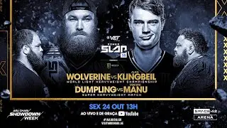 POWER SLAP 16: WOLVERINE X KLINGBEIL | CARD PRELIMINAR AO VIVO E COM IMAGENS