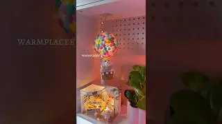 DIY Hot Air Balloon Light🧸🎈Easy&Cute room decor idea💡✨#diy #diyproject