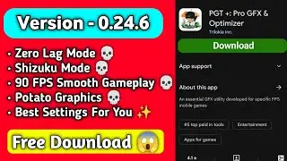 How To Download Pgt Plus Mod Apk Free || Pgt Pro 0.24.6 Mod Apk
