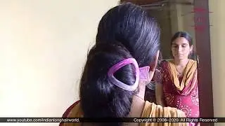 Clutcher is about to break on Ganga's Monster Bun | Ganga's Mega Monster Clutcher Hair Bun Flaunting