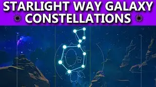 Gummi Ship Photo Constellations for Starlight Way Galaxy | Kingdom Hearts 3 Walkthrough
