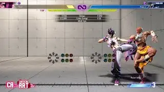Street Fighter 6 Juri hard Feng Shui Engine Corner Combo