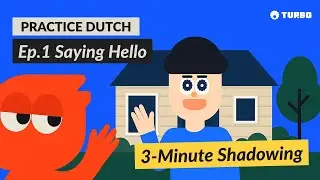 Speak Dutch in Bed for Just 3 Minutes a Day | Shadowing Ep.1: Saying Hello