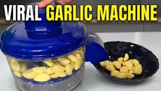 Automatic Garlic  & Fruit Peeler ! full Review