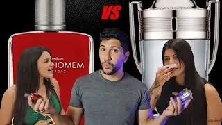 HOMEM SAGAZ VS INVICTUS ( qual MELHOR perfume? ) Teste cego revelador!