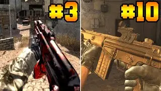 RANKEANDO TODAS las ARMAS de  CALL OF DUTY 4: MODERN WARFARE de PEOR A MEJOR