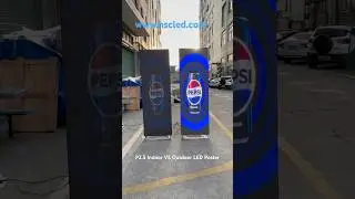 P2.5 Indoor VS Outdoor LED Poster