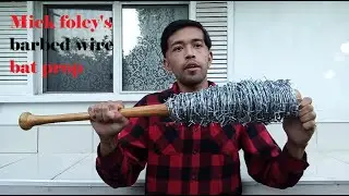 (WWE) Mick Foley's Barbed Wire Bat Prop Review