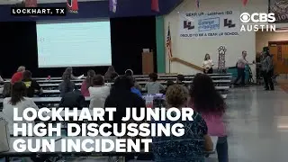 Lockhart Junior High addresses gun incident and clear backpack policy at parent forum