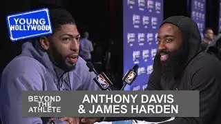 James Harden & Anthony Davis at Media Day: Best Moments of NBA All-Star Weekend!