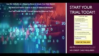 PO Search:  Why So Few Results in Bullish Strategies (Week of July 19th)