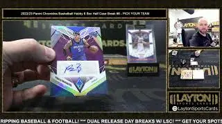 2022/23 Panini Chronicles Basketball Hobby 6 Box Half Case Break #6