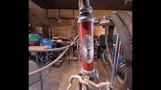 1963 Schwinn traveler-chain guard install