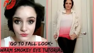 Warm Smokey Eyeshadow Tutorial