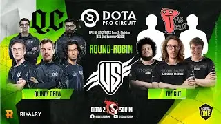 Quincy Crew vs The Cut - DPC NA 2021/22 Tour 3: Division I - Round-Robin - BO3