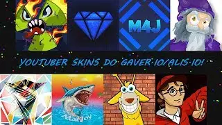 YOUTUBER SKINS GAVER.IO/ALIS.IO!!!