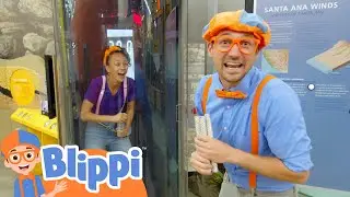 Blippi & Meekah Plat at Discovery Cube | Blippi - Full Episodes | Learning Videos with Blippi