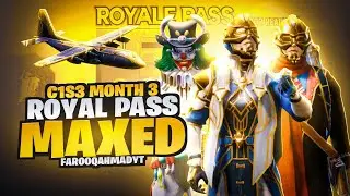 PUBG MOBILE C1S3 M5 Royal Pass Upgrading to Max
