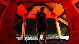 Gazelle T4 Plus Pop-Up Portable Camping Hub Tent