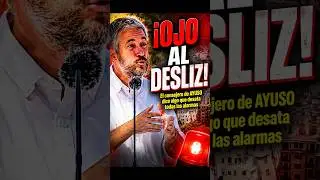 😱 ¡OJO AL DESLIZ! El consejero de AYUSO dice algo que desata todas las alarmas 🚨