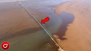 Mengejutkan! Setelah Danau Ini Kering Muncul Jembatan Panjang Misterius - Penemuan Tak Terduga
