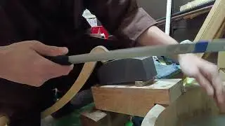 #41  ASMR KATANA  grind sounds  刀（無銘）　荒砥