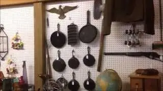 Mantique Booth at the Allen Antique Barn, Allen Michigan