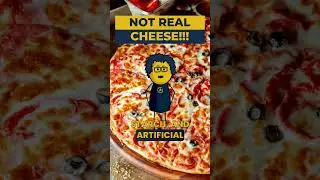Your Cheese is FAKE Liquid Plastic #shorts #pizza