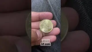 Latest 5₹ coin 2022