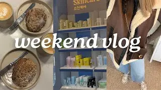 vlog | current gym routine, new brunch spot & wardrobe additions!
