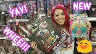 Toy Hunting FOUND NEW Monster High | Shopkins | Inside Out and More