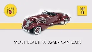 Most Beautiful American Cars Of All Time | Top 30 | 2021 | Cars 101
