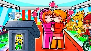 Me Escondí 100 Horas en la BASE de Mi NOVIA Steal a Brainrot (Roba un Brainrot)