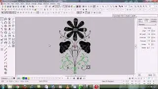 Wilcom Tutorials/Wilcom 10 Traveling of Complete Design Part 1 By Zahid Hussain #wilcom #tutirial