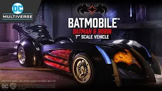 NEW DC Multiverse&trade; Batman & Robin&trade; Batmobile&trade;: 7