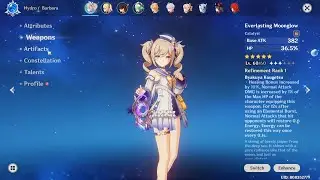 Barbara Everlasting Moonglow test | Spiral abyss 2.1 12-1&3