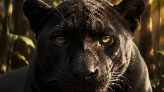 Bagheera The Jungle's Wiset Panther Hyper Realistic Film The Jungle Book