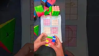 How to solve 3 by 3 Rubik's Cube new algorithm with challenge✨🧩#youtube #shorts #viral #rubikscube