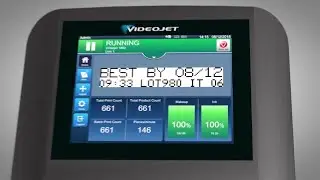 Codificadora de inyecci&oacute;n de tinta continua Videojet 1860 rendimiento sin sorpresas