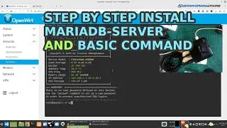 OpenWrt - Step by Step Install Mariadb Server