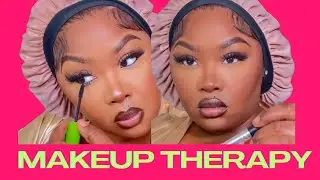 MAKEUP THERAPY| WATCH & VIBE GRWM W.O.C