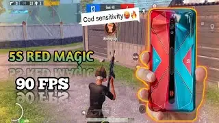 BEST GAMING PHONES | RED MAGIC | 90 FPS GAMEPLAY | PUBG TEST | 5S RED MAGIC 5G PHON | BGMI | PUBG 😱🥵