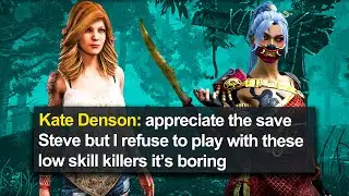 THIS DBD SURVIVOR WAS CRAZY DELUSIONAL!
