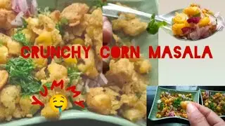 Today's special Crunchy Masala Corn 🌽 Super Delicious 🤤 #homemadecrunchycornmasala##