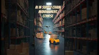 AI in supply Management course. Swing by my channel for the FULL tutorial. #supplychainoptimization