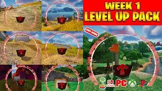 All Week 1 Galaxy Fuel Part 1 Token NEW Locations In Fortnite (Week 1 Galaxy Fuel Part 1 Token)